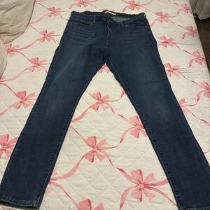 Levi's Women's Skinny Jeans - Dark Blue